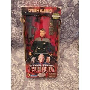 Star Trek Insurrection Commander William Riker Doll  NIB